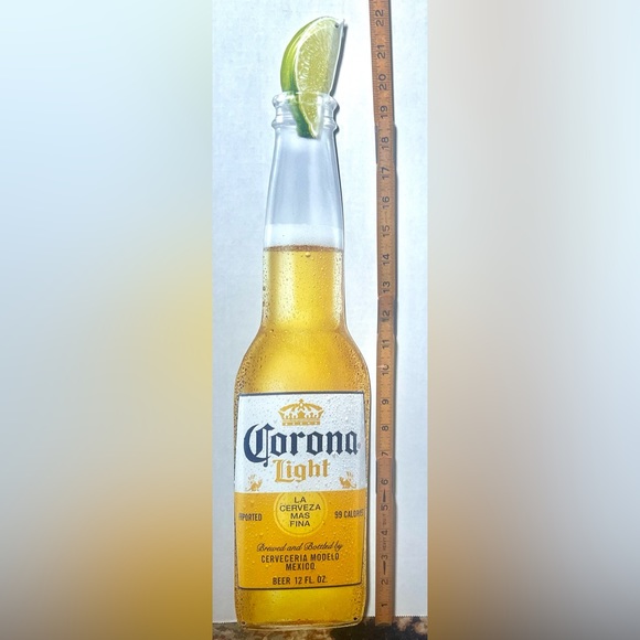 22” Tall Corona Tin Sign - Picture 2 of 3